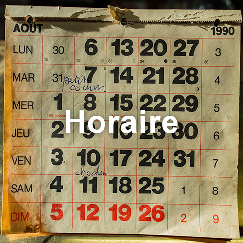 Horaire